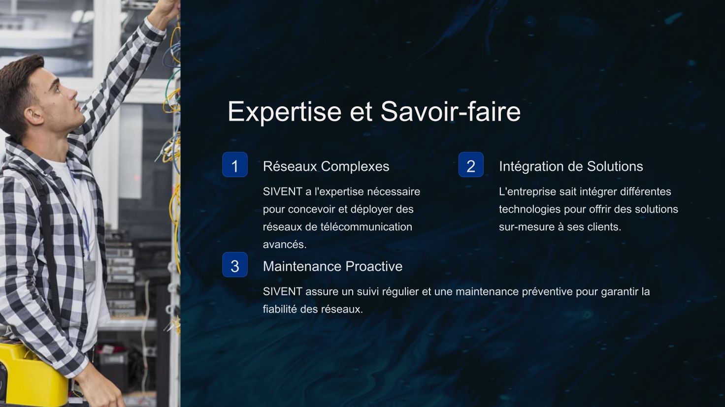 Fibre optique SIVENT