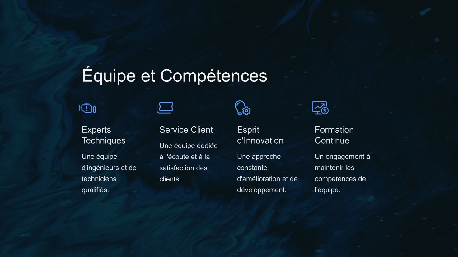 Vente d'équipements SIVENT